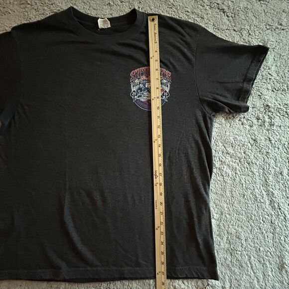 Sturgis 2016 Mens Shirt Size XL Black Hills 76th Annual Motorcycle Rally Tee - Picture 10 of 15